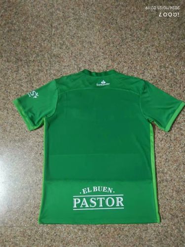 Fan Version 2024-2025 Racing de Santander Third Away Green Soccer Jersey Football Shirt