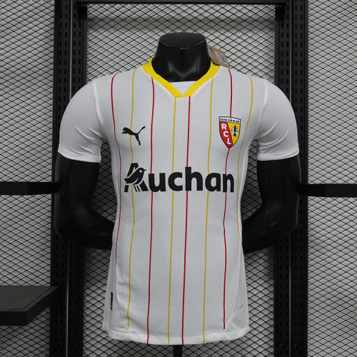 Player Version Maillot Lens 2024-2025 RC Lens Away Soccer Jersey Football Shirt