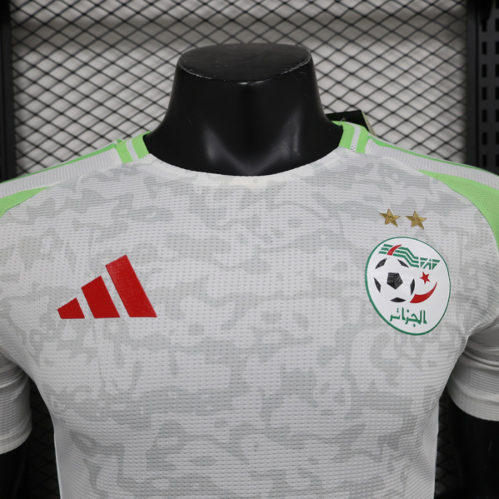 Player Version 2025 Algeria White Special Edition Soccer Jersey Football Shirt