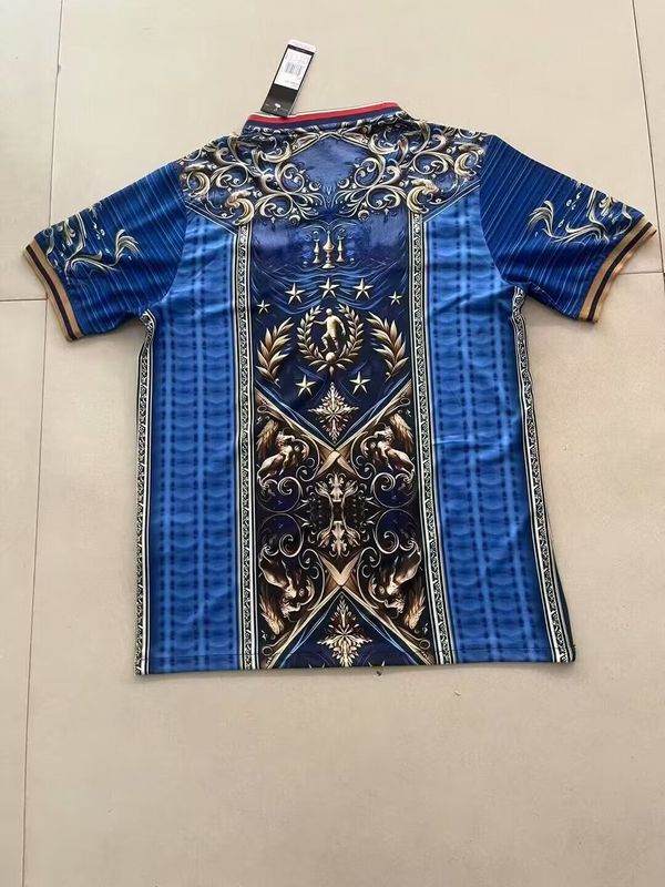 Fans Version 2024 Italy Blue/Gold Special Edition Soccer Jerjsey Football Shirt