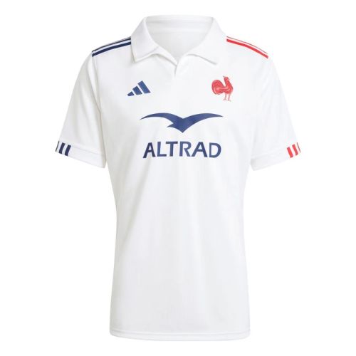 2024-2025 France Away White Rugby Jersey
