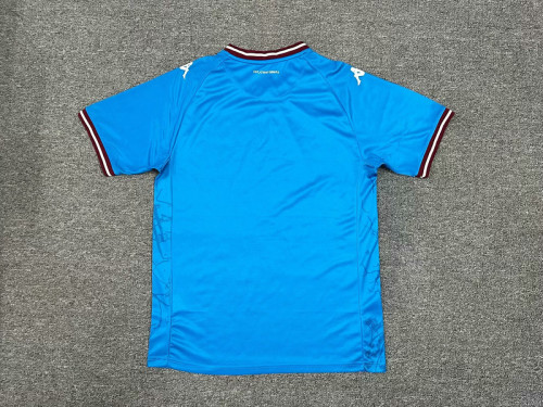 Fan Version 2024-2025 Metz Away Blue Soccer Jersey Football Shirt