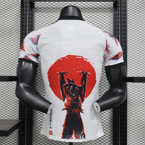 Player Version Japan 2024 White/Red/Black Special Edition Soccer Jersey Football Shirt