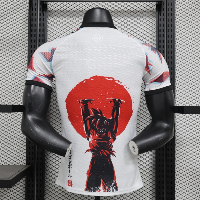 Player Version Japan 2024 White/Red/Black Special Edition Soccer Jersey Football Shirt