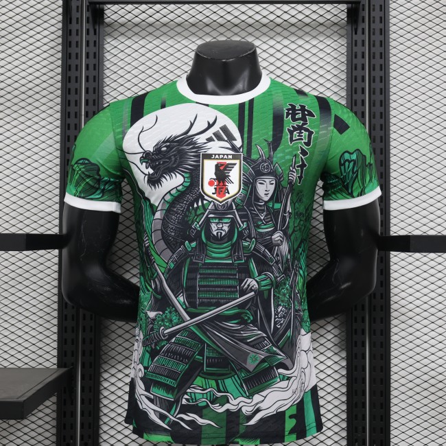 Player Version Japan 2024 Green/Black Special Edition Soccer Jersey Football Shirt