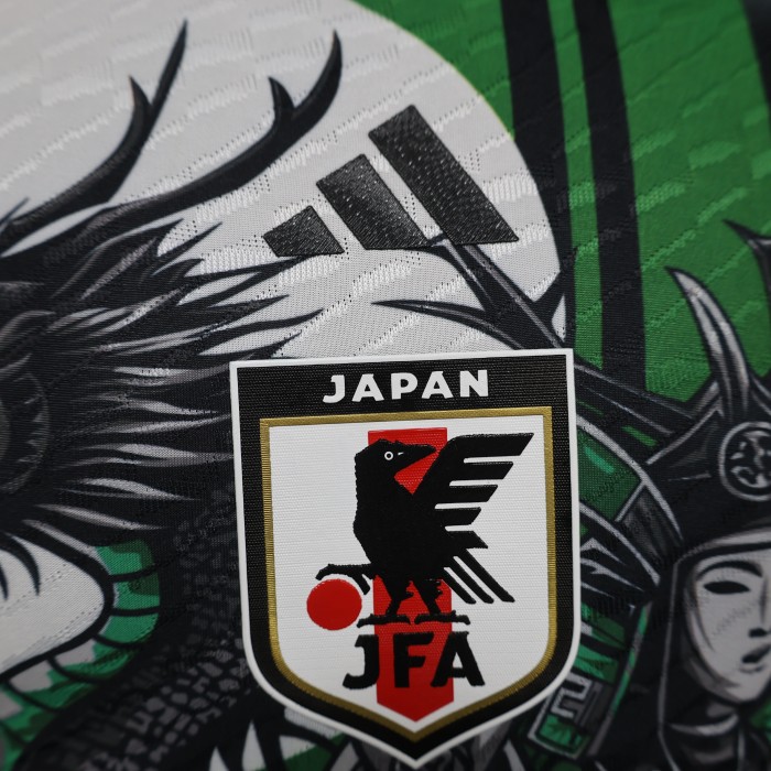 Player Version Japan 2024 Green/Black Special Edition Soccer Jersey Football Shirt