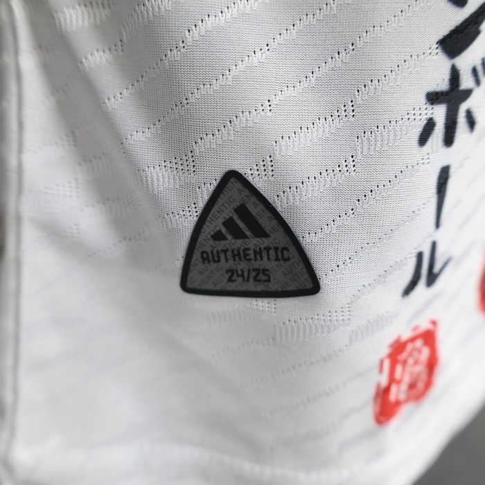 Player Version Japan 2024 White/Red/Black Special Edition Soccer Jersey Football Shirt