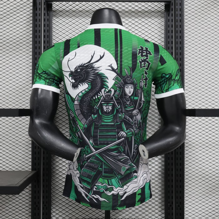 Player Version Japan 2024 Green/Black Special Edition Soccer Jersey Football Shirt