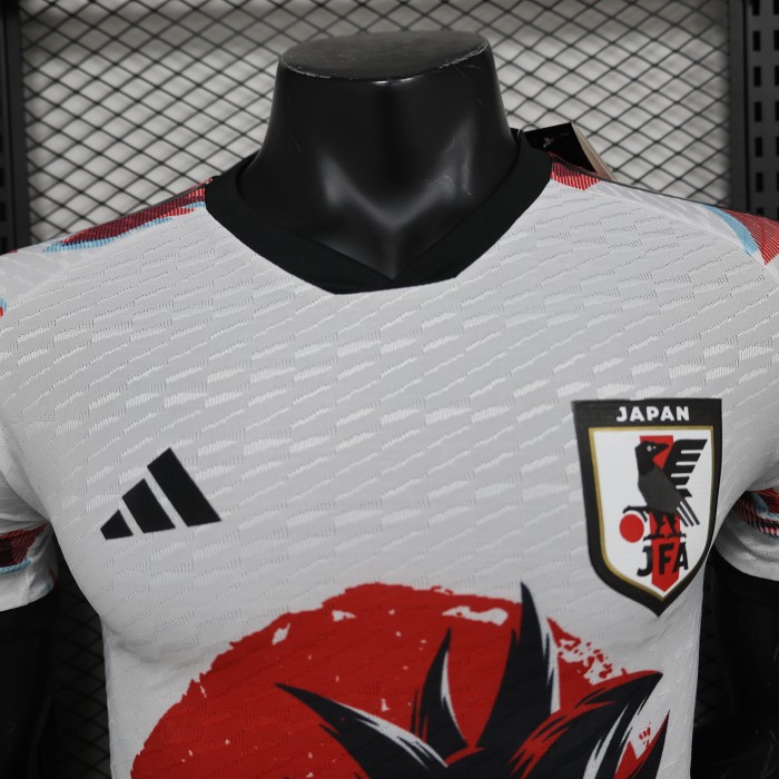 Player Version Japan 2024 White/Red/Black Special Edition Soccer Jersey Football Shirt