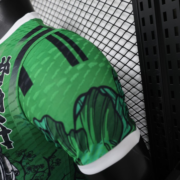 Player Version Japan 2024 Green/Black Special Edition Soccer Jersey Football Shirt