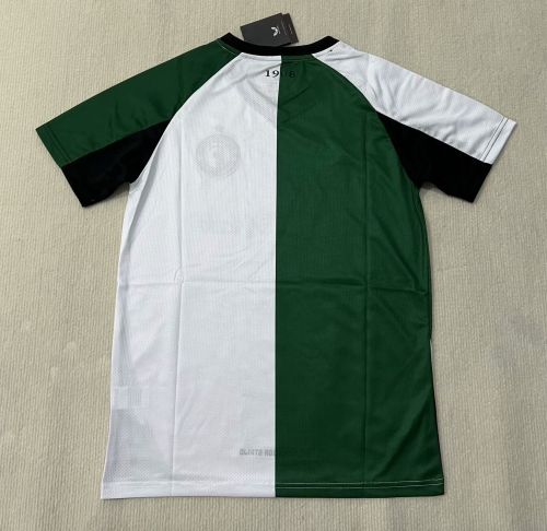 Fan Version 2024-2025 Feyenoord Rotterdam Third Away Green/White Soccer Jersey Football Shirt