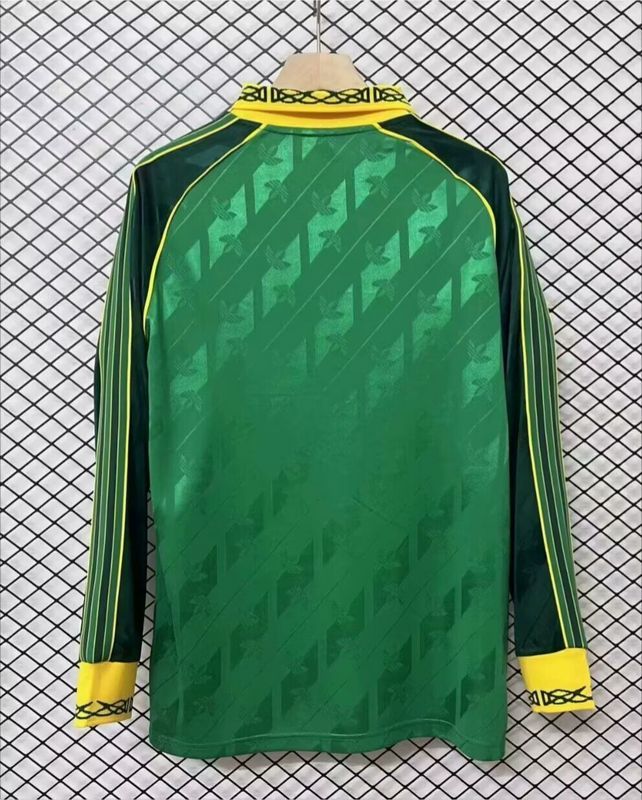 Long Sleeve Retro Model 2024-2025 Celtic Green Soccer Jersey Football Shirt