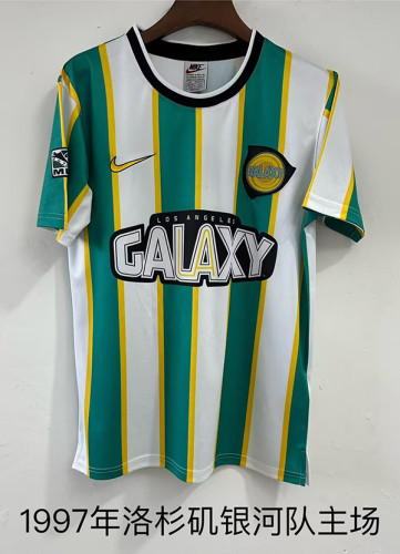 Retro Jersey 1997 Los Angeles Galaxy Home Soccer Jersey Vintage Football Shirt
