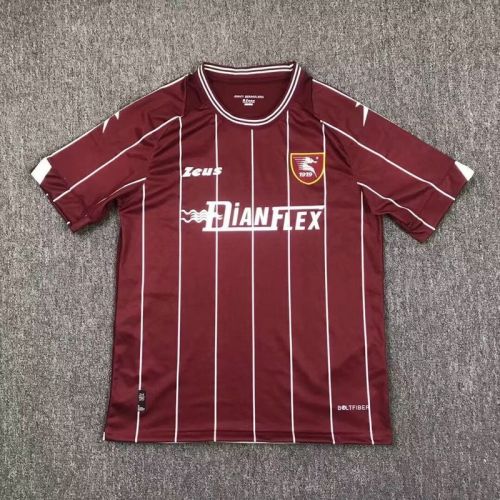 Fan Version 2024-2025 US Salernitana 1919 Home Soccer Jersey Football Shirt