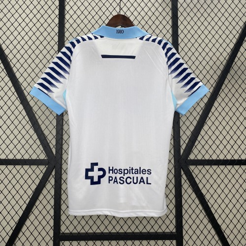 with Sponor Logo Fans Version CADIZ 2024-2025 Cadiz Away White Soccer Jersey Football Shirt