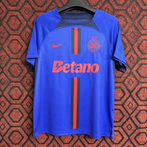 Fan Version 2024-2025 Fotbal Club FCSB Home Soccer Jersey Football Shirt