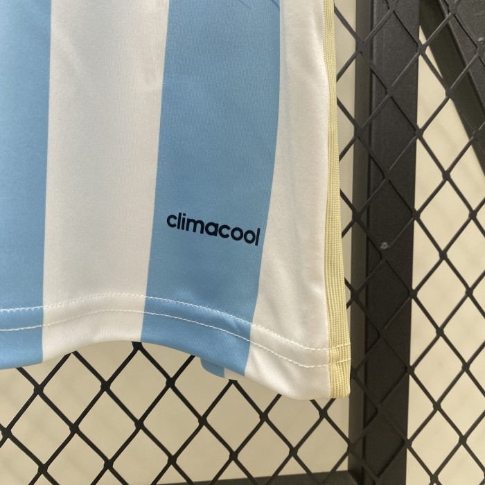 Retro Jersey 2014 Argentina Home Soccer Jersey Vintage Football Shirt