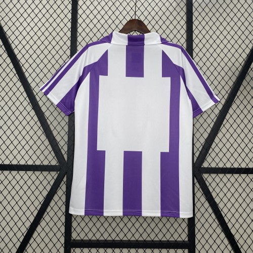 Retro Jersey 1984 Real Valladolid Home Soccer Jersey Vintage Football Shirt