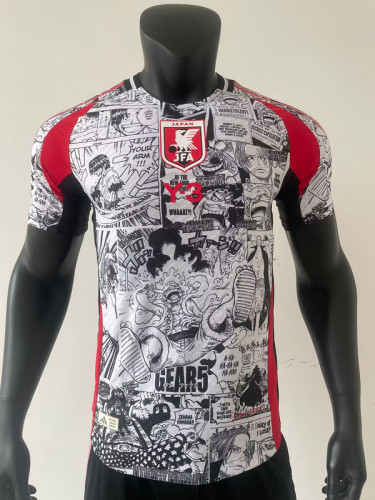 Player Version Japan 2024 White/Red One Piece Edition Soccer Jersey Football Shirt