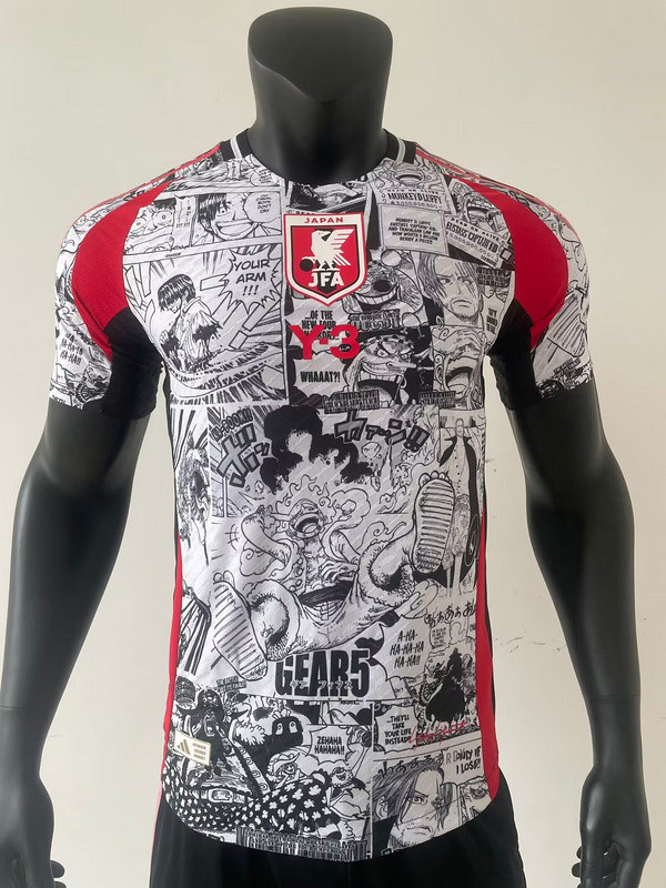 Player Version Japan 2024 White/Red One Piece Edition Soccer Jersey Football Shirt
