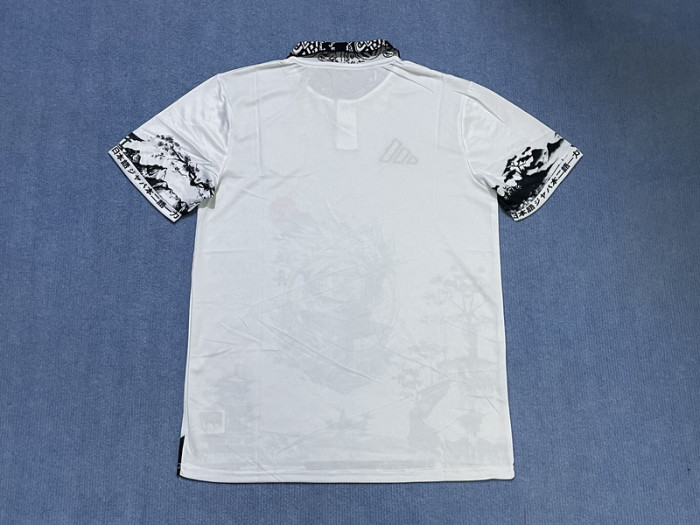 Fan Version Japan 2024 White Comic Version Soccer Jersey Football Shirt