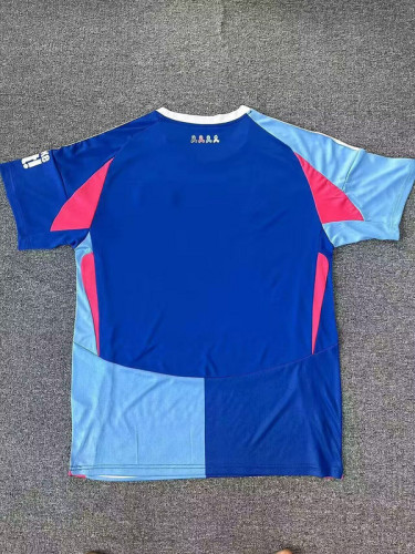 Fan Version 2024-2025 Schalke 04 Blue Special Edition Soccer Jersey Football Shirt