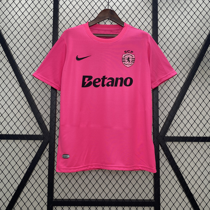 Fan Version 2024-2025 Sporting Lisbon Third Away Soccer Jersey Football Shirt