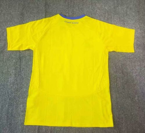 Fan Version 2025 Ukraine Home Soccer Jersey Yellow Football Shirt