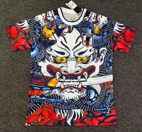 Fan Version Japan 2024 Colorful Comic Soccer Jersey Football Shirt