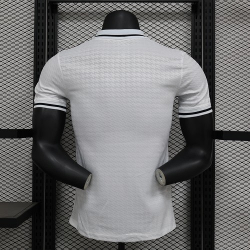 Player Version 2024-2025 Real Madrid White Soccer Jersey Real Football Shirt
