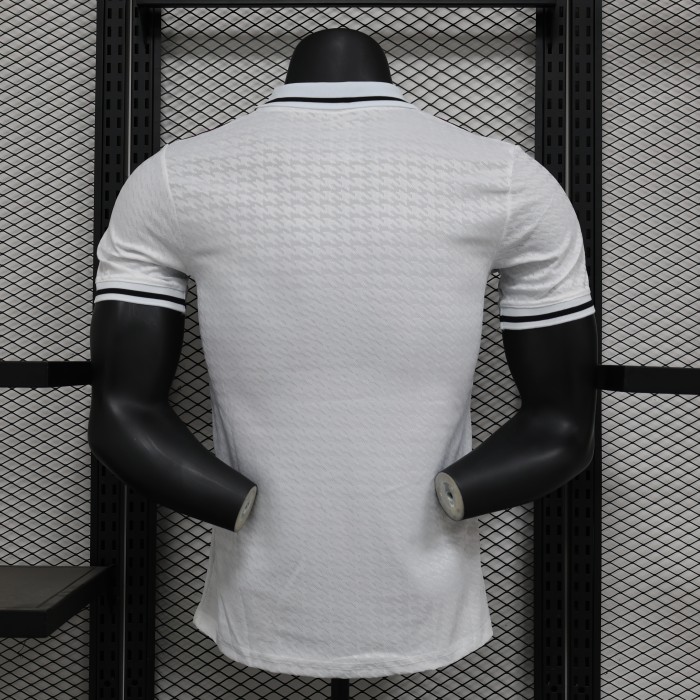Player Version 2024-2025 Real Madrid White Soccer Jersey Real Football Shirt