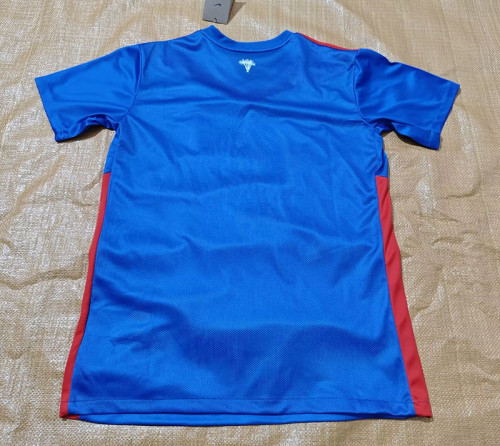 with Sponor Logo Fans Version 2024-2025 Elche Away Blue Soccer Jersey Football Shirt