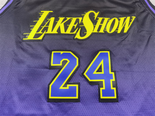2025 City Edition Los Angeles Lakers 24 BRYANT Purple NBA Jersey Basketball Shirt
