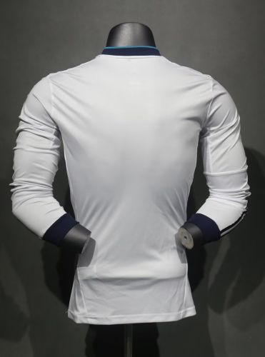 Long Sleeve Player Version Retro Jersey 2012-2013 Real Madrid Home Soccer Jersey Vintage Football Shirt