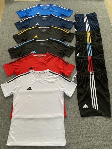 Youth/Adult AD822 Blank Soccer Training Jersey Shorts DIY Cutoms Uniform