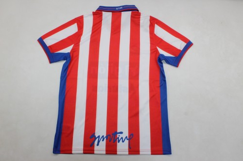 Retro Jersey 2002-2003 Sporting Gijon Home Soccer Jersey Vintage Football Shirt