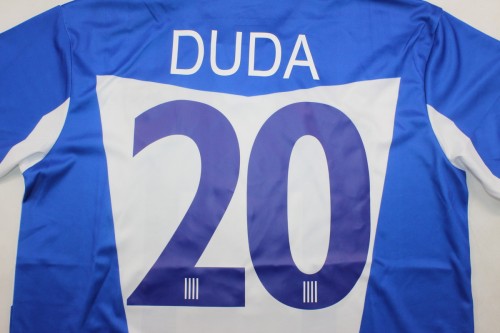 Retro Jersey 2005-2006 Malaga DUDA 20 Home Soccer Jersey Vintage Football Shirt