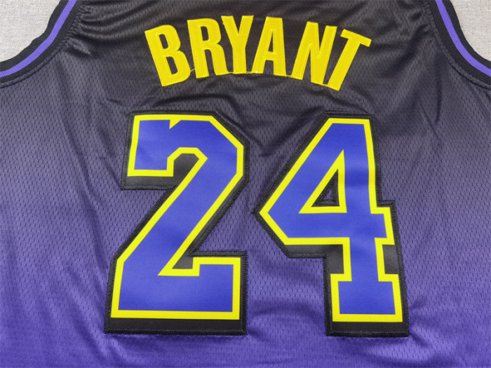 2025 City Edition Los Angeles Lakers 24 BRYANT Purple NBA Jersey Basketball Shirt