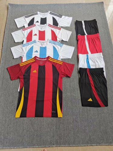 Youth/Adult Suit AD825 Blank Soccer Training Jersey Shorts DIY Cutoms Uniform
