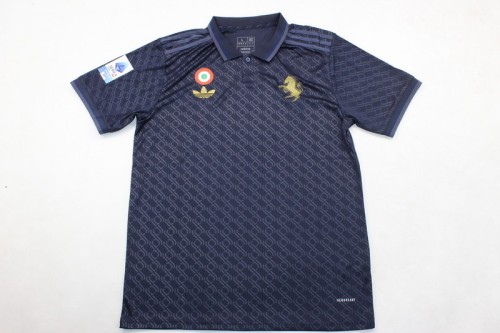 with Serie A Patch+Italia Patch Maillot Juve Shirt Fan Version 2024-2025 Juventus Third Away Soccer Jersey Football Shirt