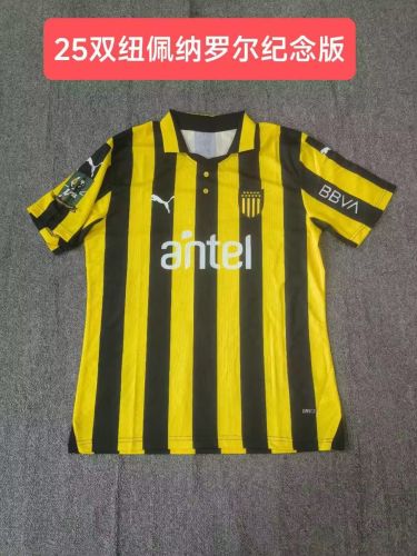Fan Version 2024-2025 Club Atlético Peñarol 133th Version Soccer Jersey Penarol Football Shirt