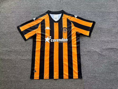 Fans Version 2024-2025 Hull City Home Soccer Jersey Football Shirt
