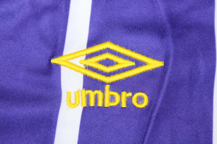 Retro Jersey 1992-1994 Manchester City Away Purple Soccer Jersey Vintage Man City Football Shirt