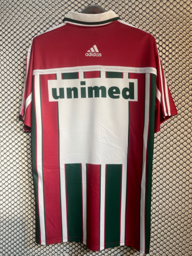 Retro Jersey Fluminense 2001-2002 Home Soccer Jersey Vintage Football Shirt