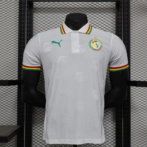 Player Version 2025 Senegal White Special Edition Soccer Jersey Football Shirt
