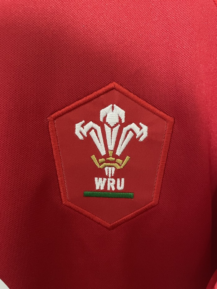 2024-2025 Welsh Home Rugby Jersey Wales Shirt