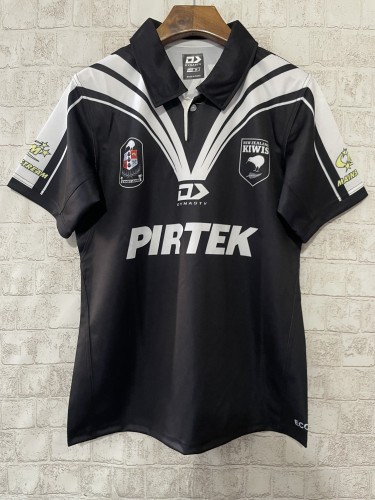 2024-2025 New Zealand Kiwis Black Rugby Jersey