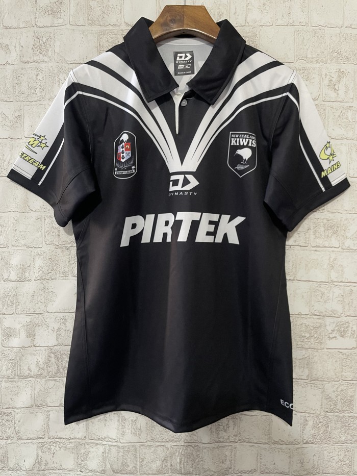 2024-2025 New Zealand Kiwis Black Rugby Jersey