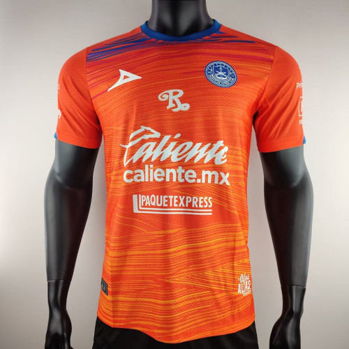 Player Version 2024-2025 Mazatlán Away Orange Soccer Jersey Mazatlan Football Shirt