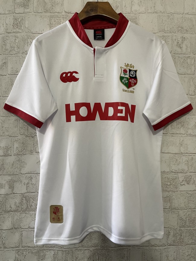 2025 British Irish Lions White Rugby Jersey